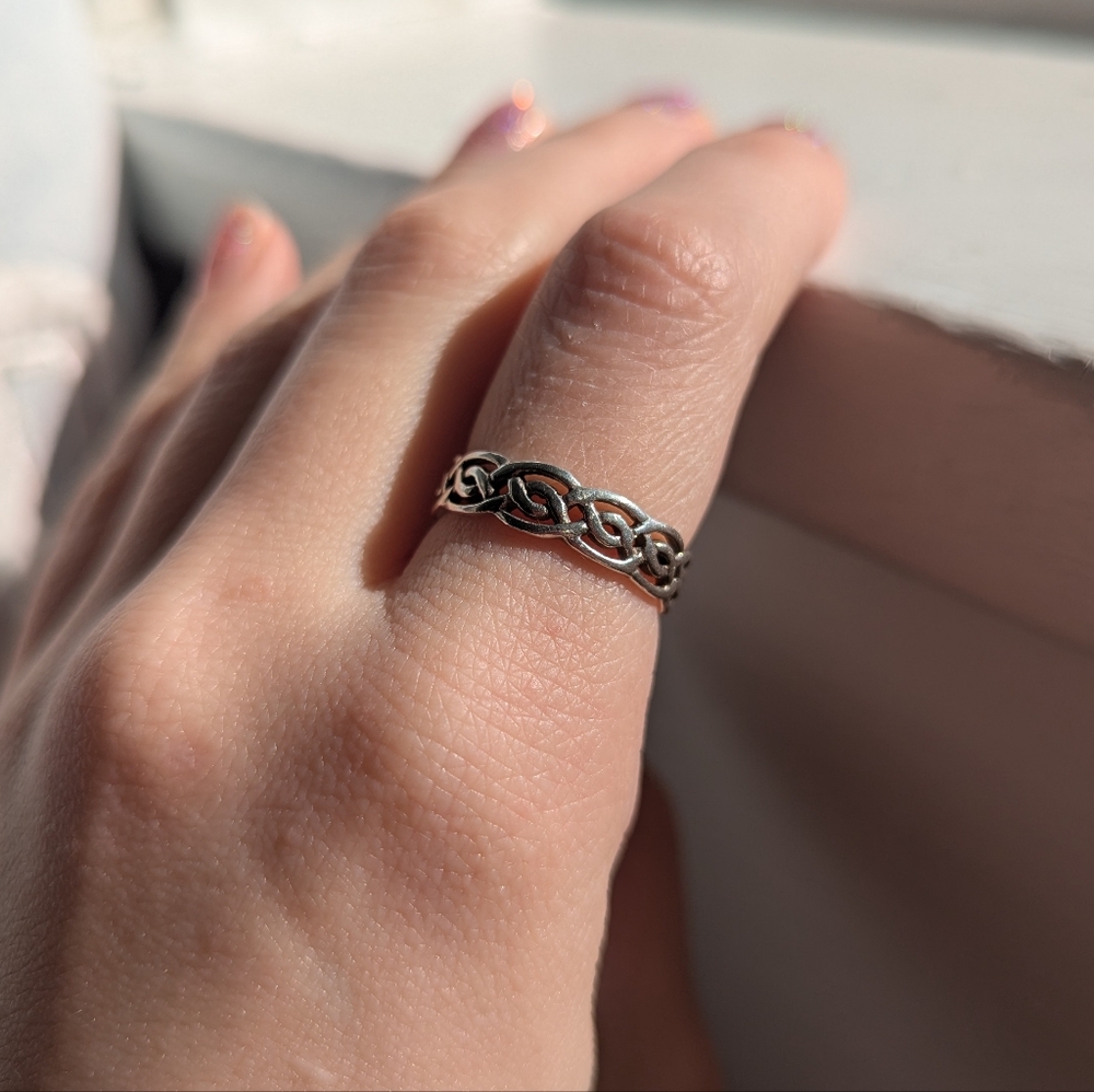 Sterling Band Ring Size 9